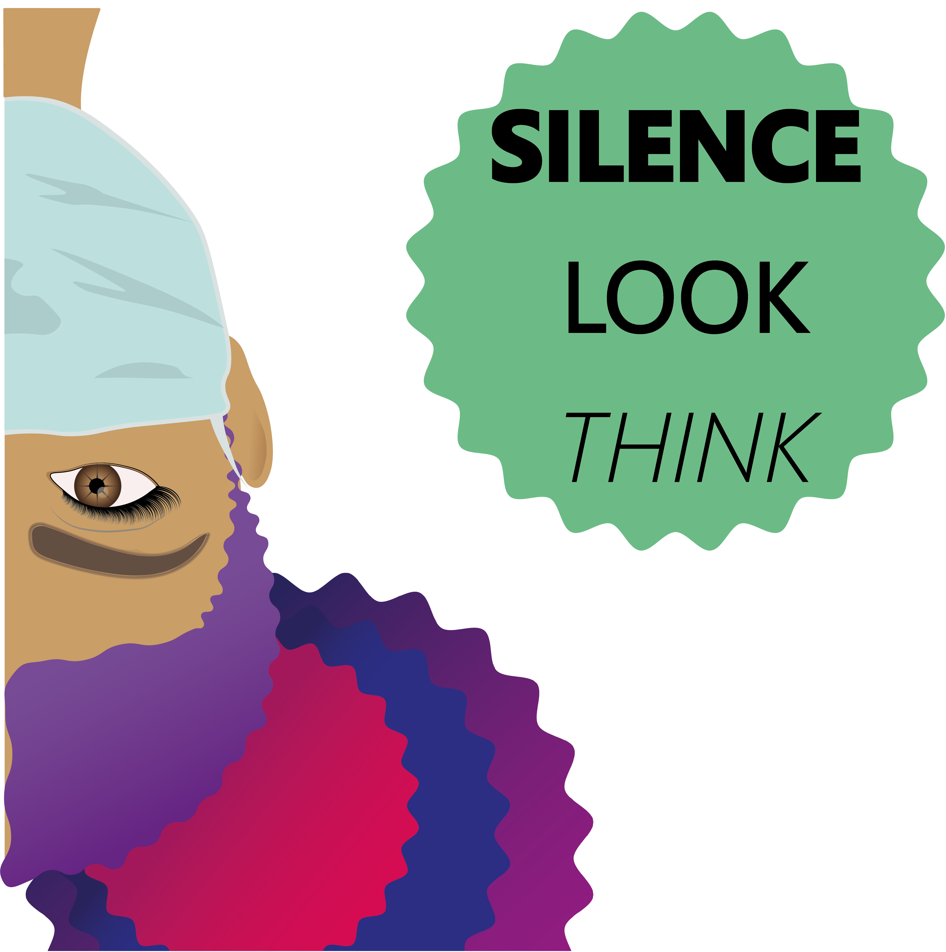 Introspection in Illustration and Graphics Inspiration by Valeria Herrero