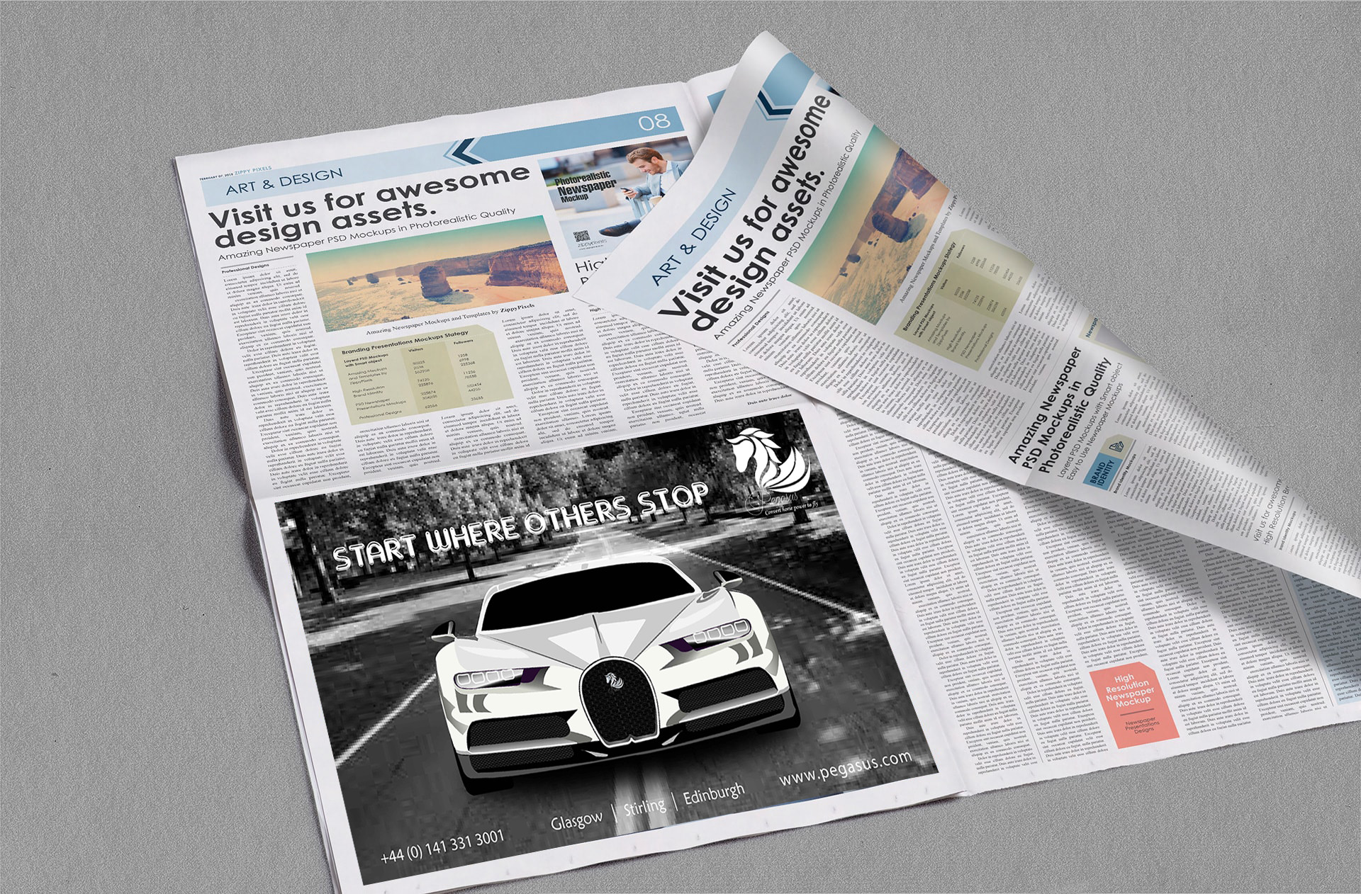 Press add by Arthetic Gd Press add in Newspaper ad Design Inspiration by Arthetic Gd