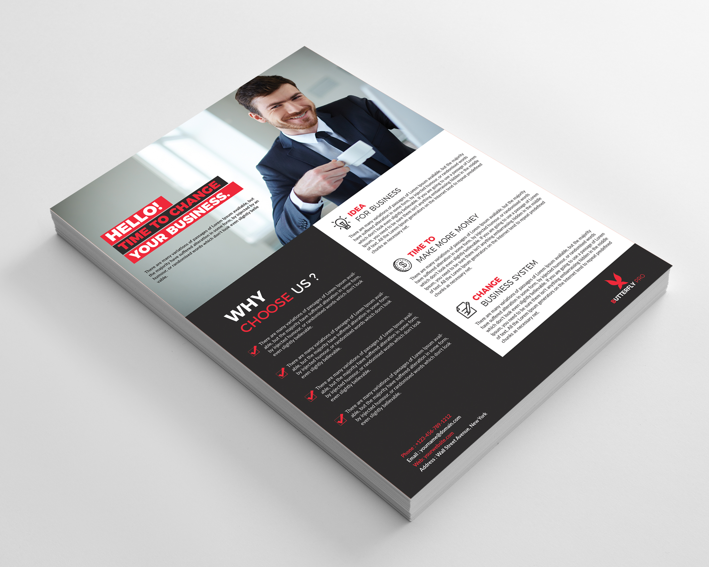 Corporate Flyer by Sab Studio Corporate Flyer in Advertisement Design Inspiration by Sab Studio