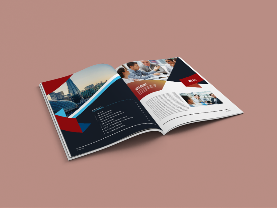 Business Brochure by Monirbmark Business Brochure in Brochure Design Inspiration by Monirbmark