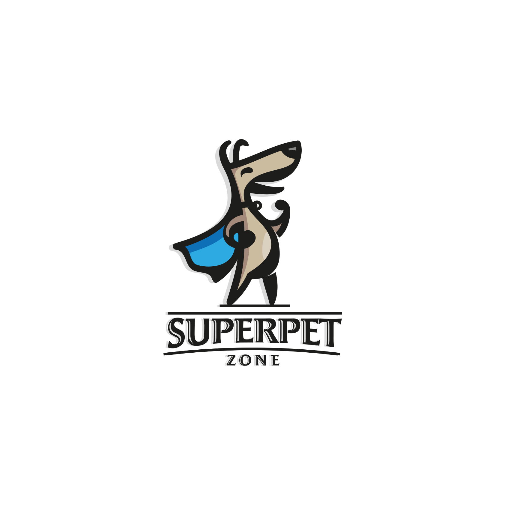Super Pet Zone in Illustration and Graphics Inspiration by Hanna