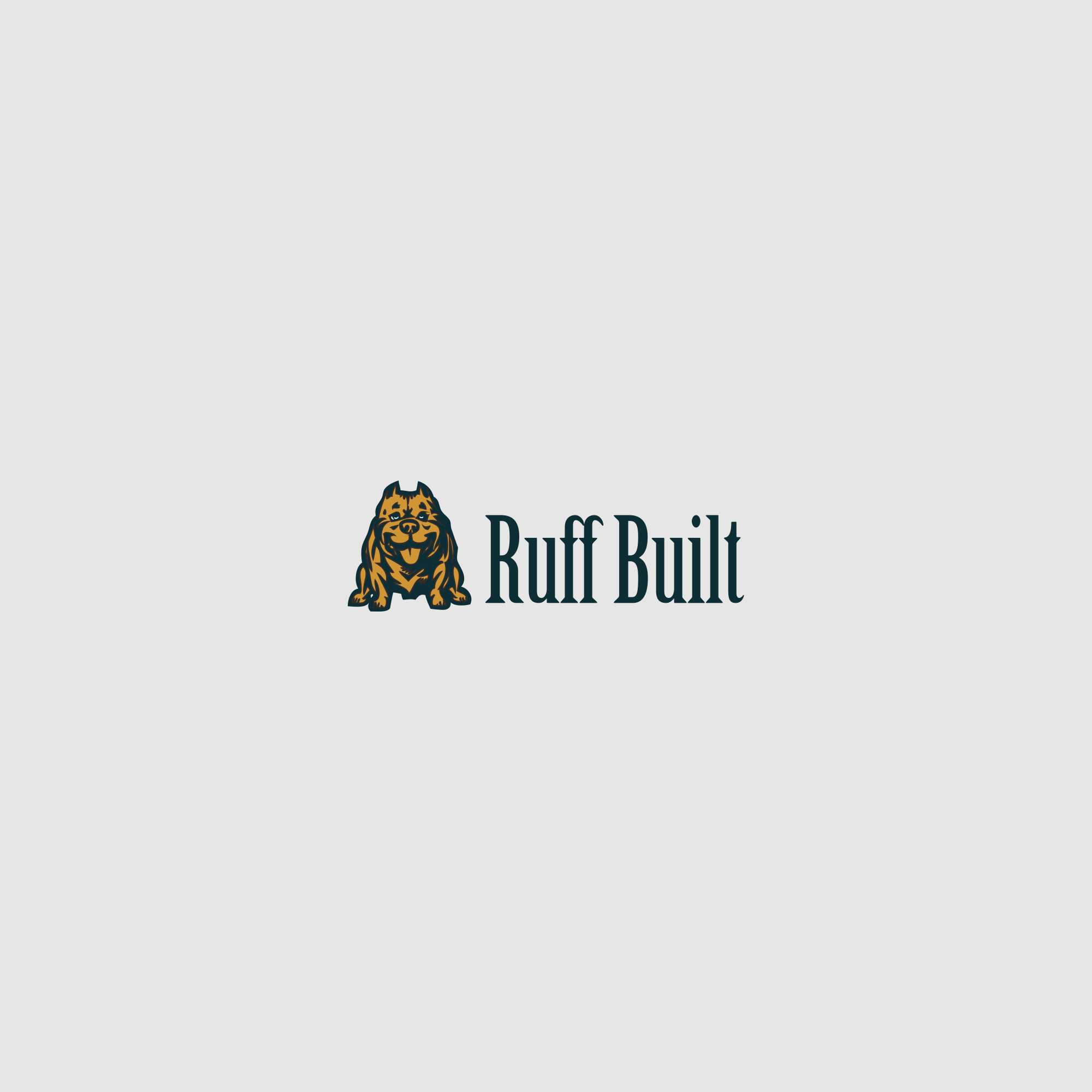 Ruff Built by Hanna Ruff Built in Logo Design Inspiration by Hanna