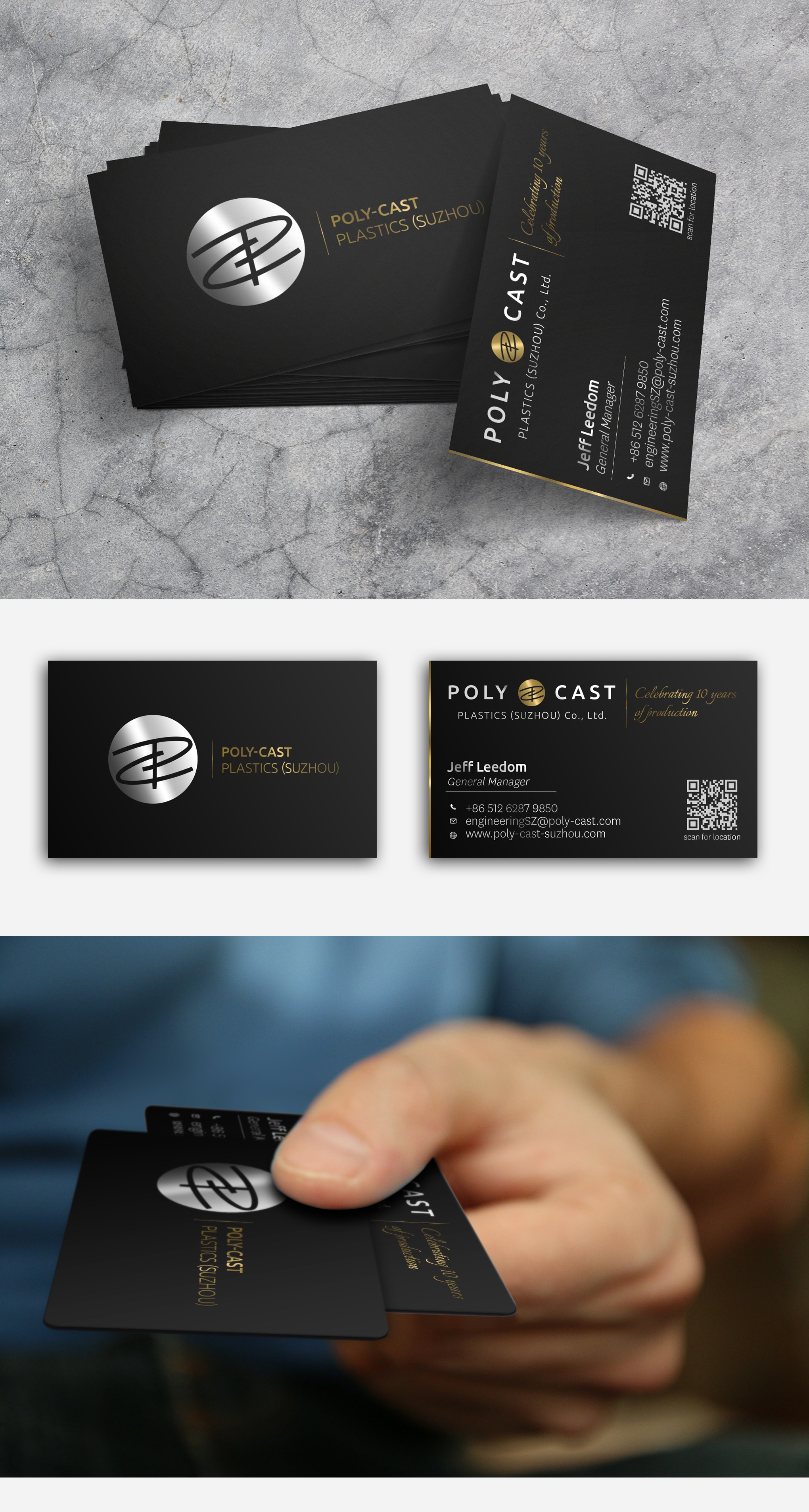 Business Card Design in Business Card Design Inspiration by Nur_art™