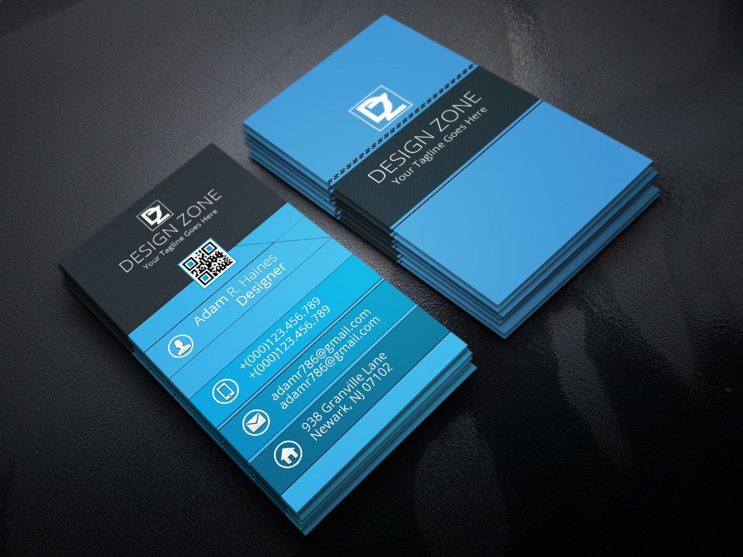 Corporate Business Card by Design_z0ne Corporate Business Card in Business Card Design Inspiration by Design_z0ne