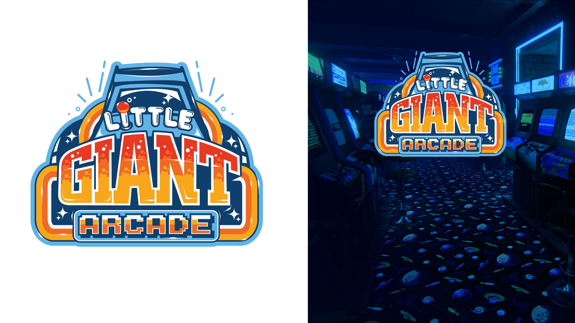 Little Giant Arcade by Dxg Little Giant Arcade in Logo & Brand Identity Inspiration by Dxg