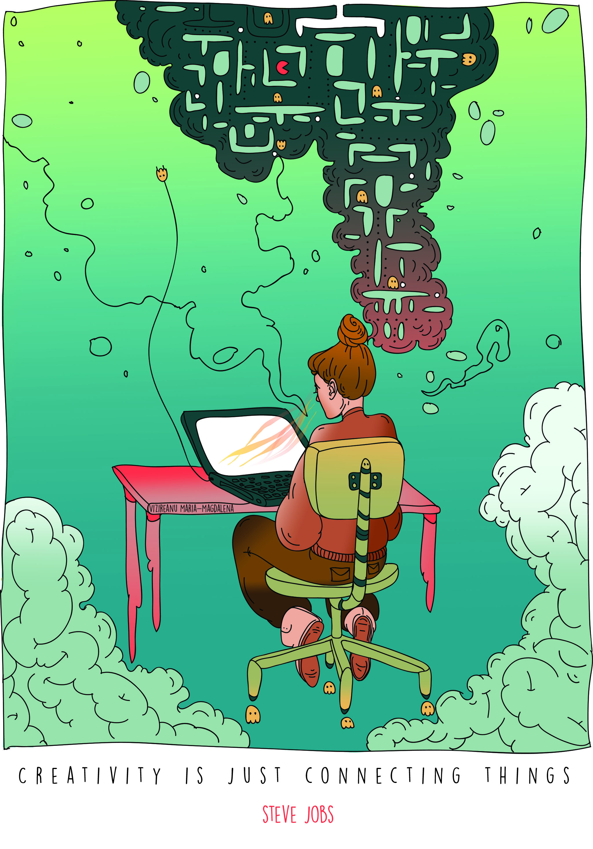 In the game by Vizireanu Maria-magdalena In the game in Vector Art Inspiration by Vizireanu Maria-magdalena