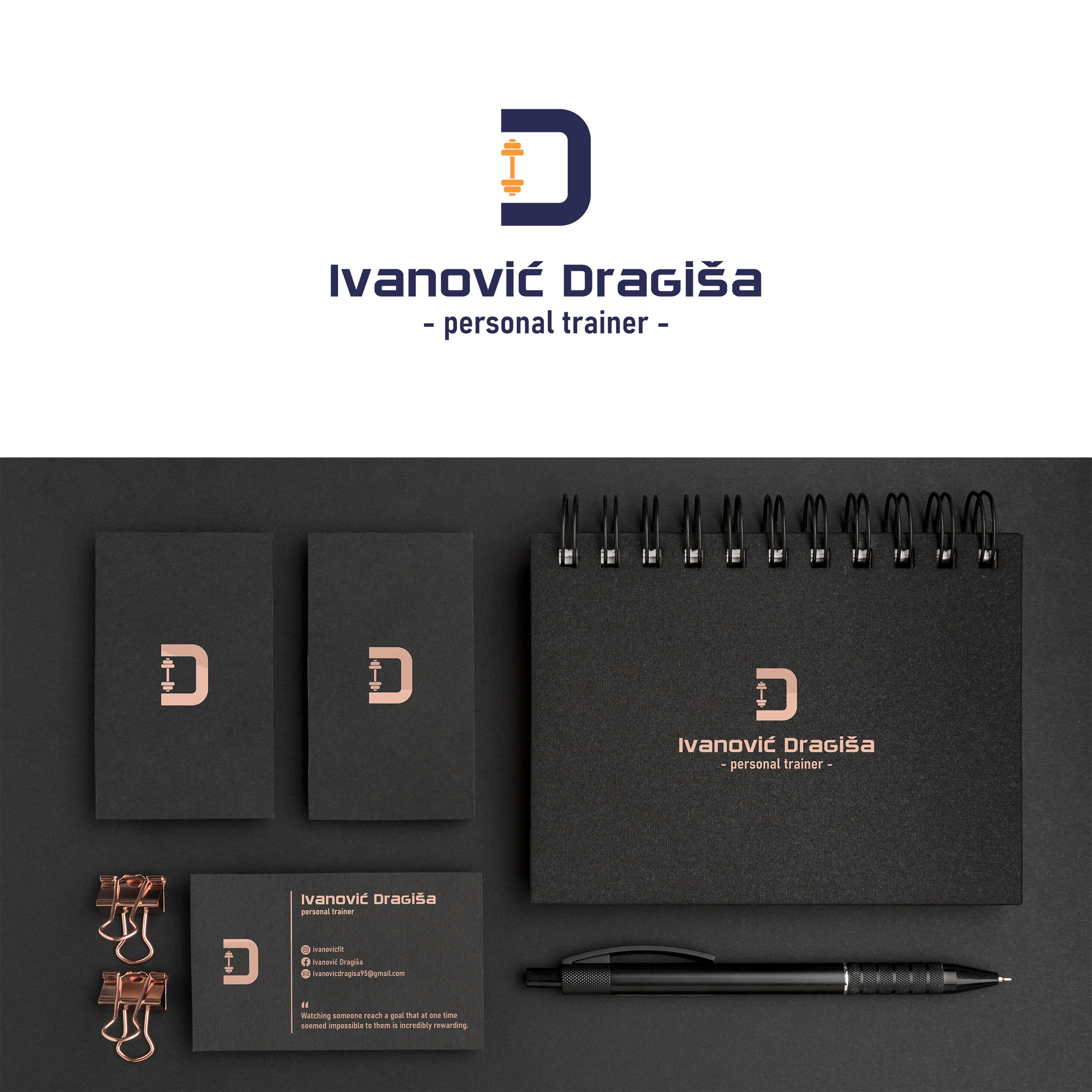 Personal Trainer Logo Design by Filiptimotic Personal Trainer Logo Design in Logo Design Inspiration by Filiptimotic