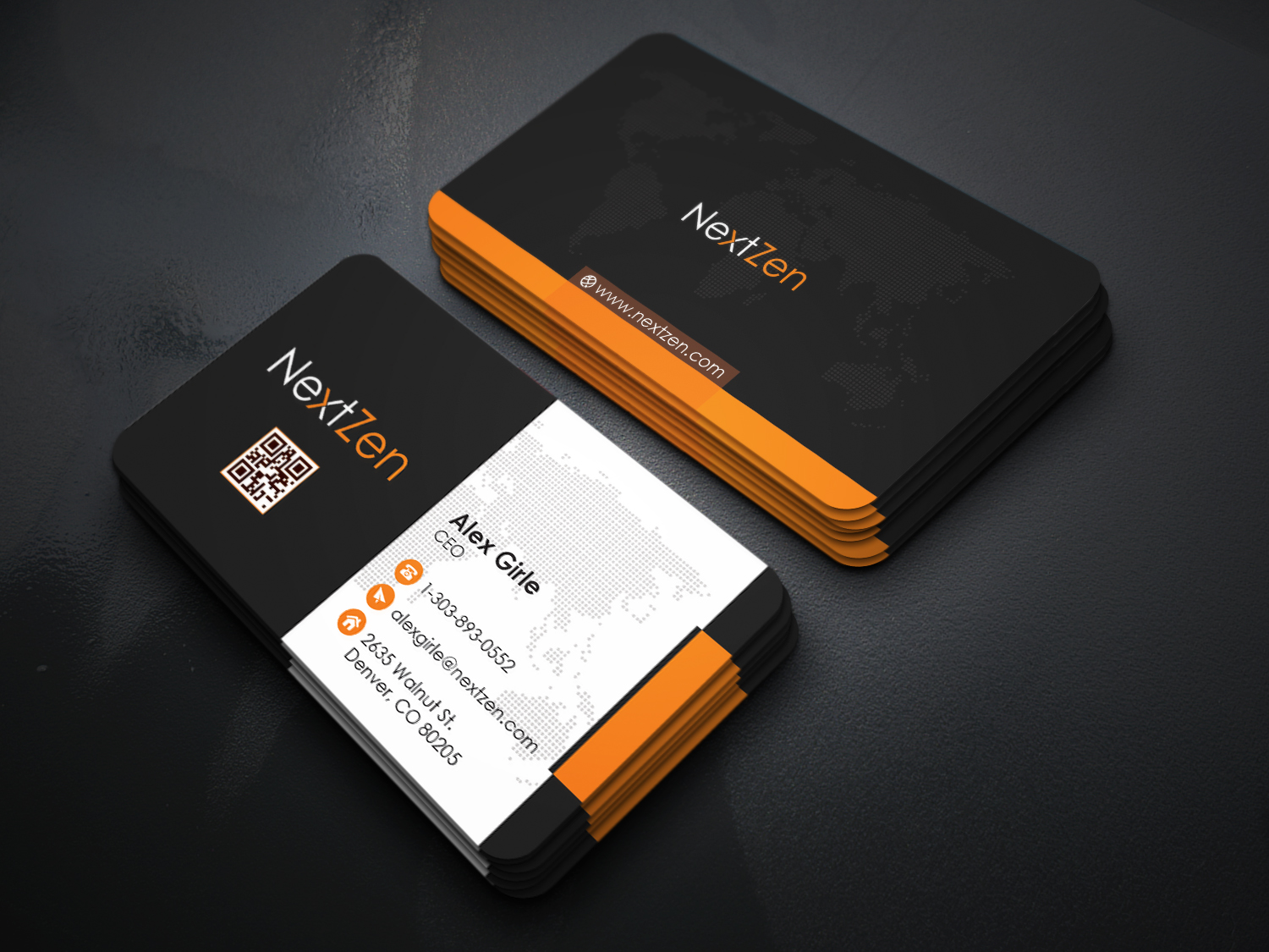 Business card by Shininggraphicsbd Business card in Business Card Design Inspiration by Shininggraphicsbd