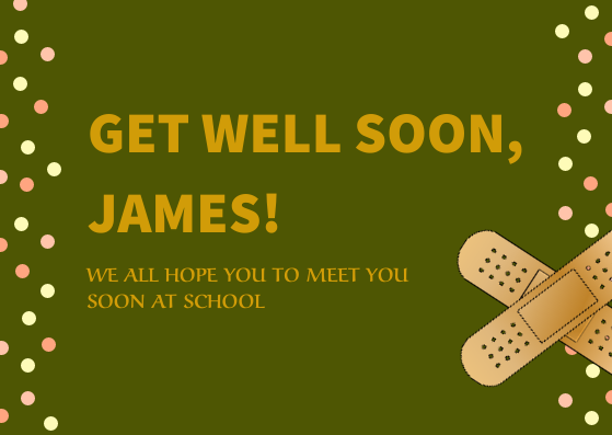 GET WELL SOON CARD in Card Inspiration by Vikash Kumar Saw
