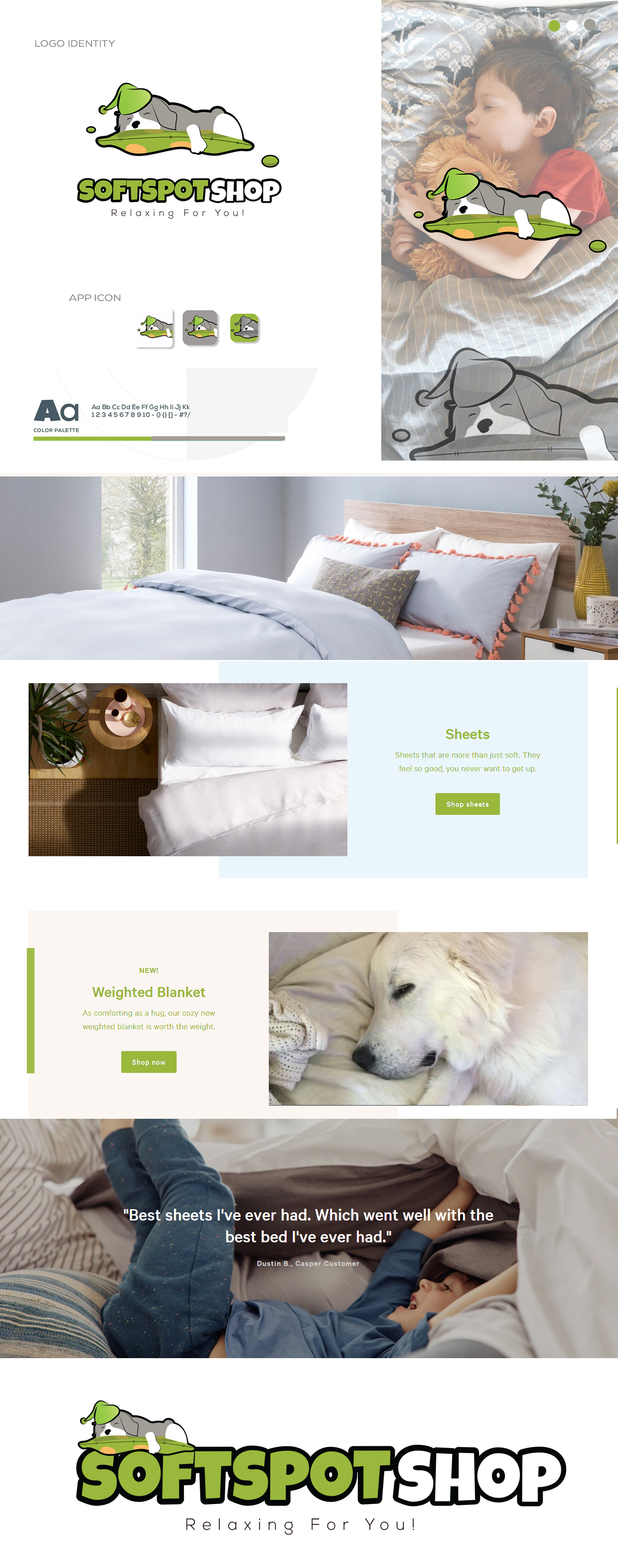 soft spot in Logo & Brand Identity Inspiration by Tanvir Hosin