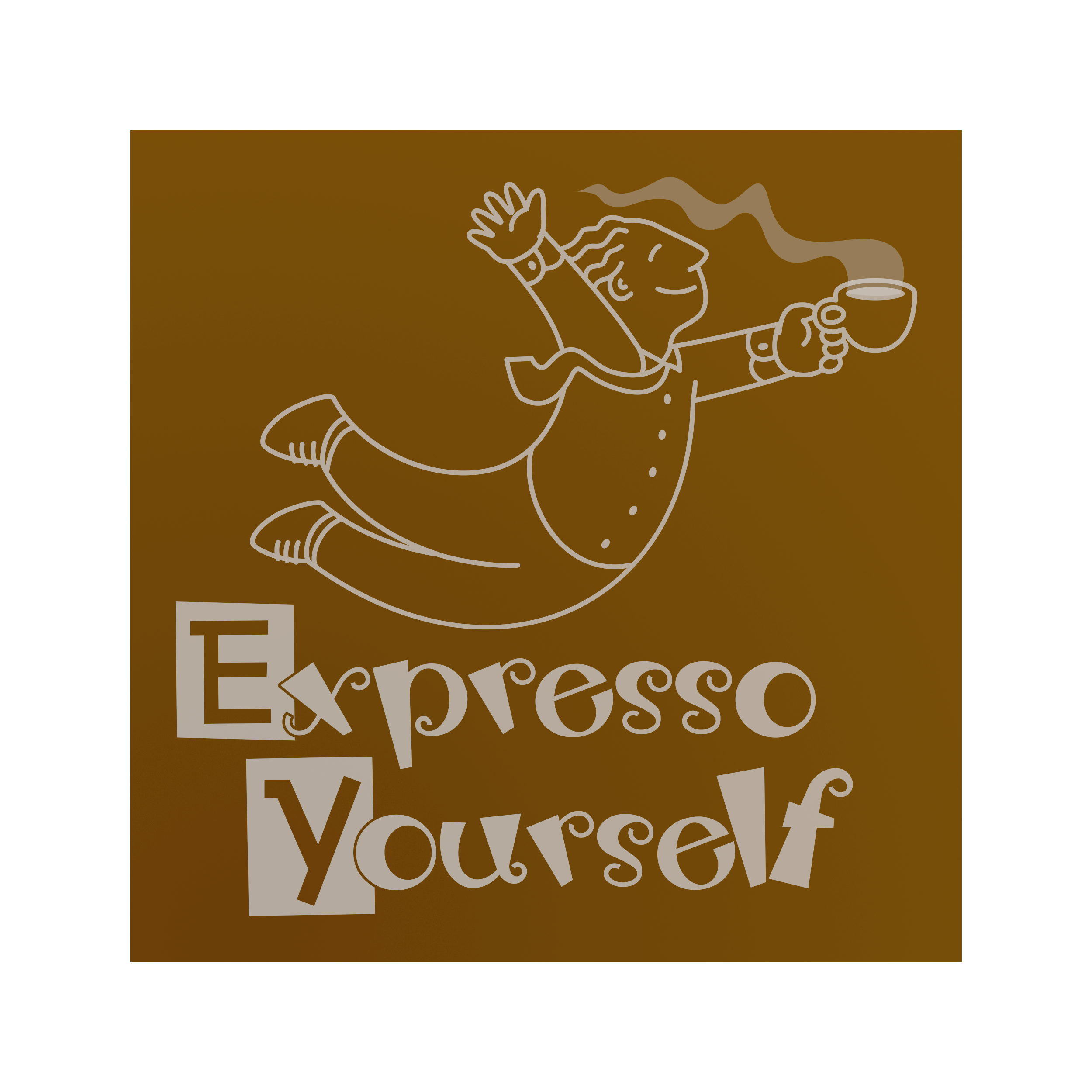 Expresso Yourself in Logo & Brand Identity Inspiration by Pabloestrada