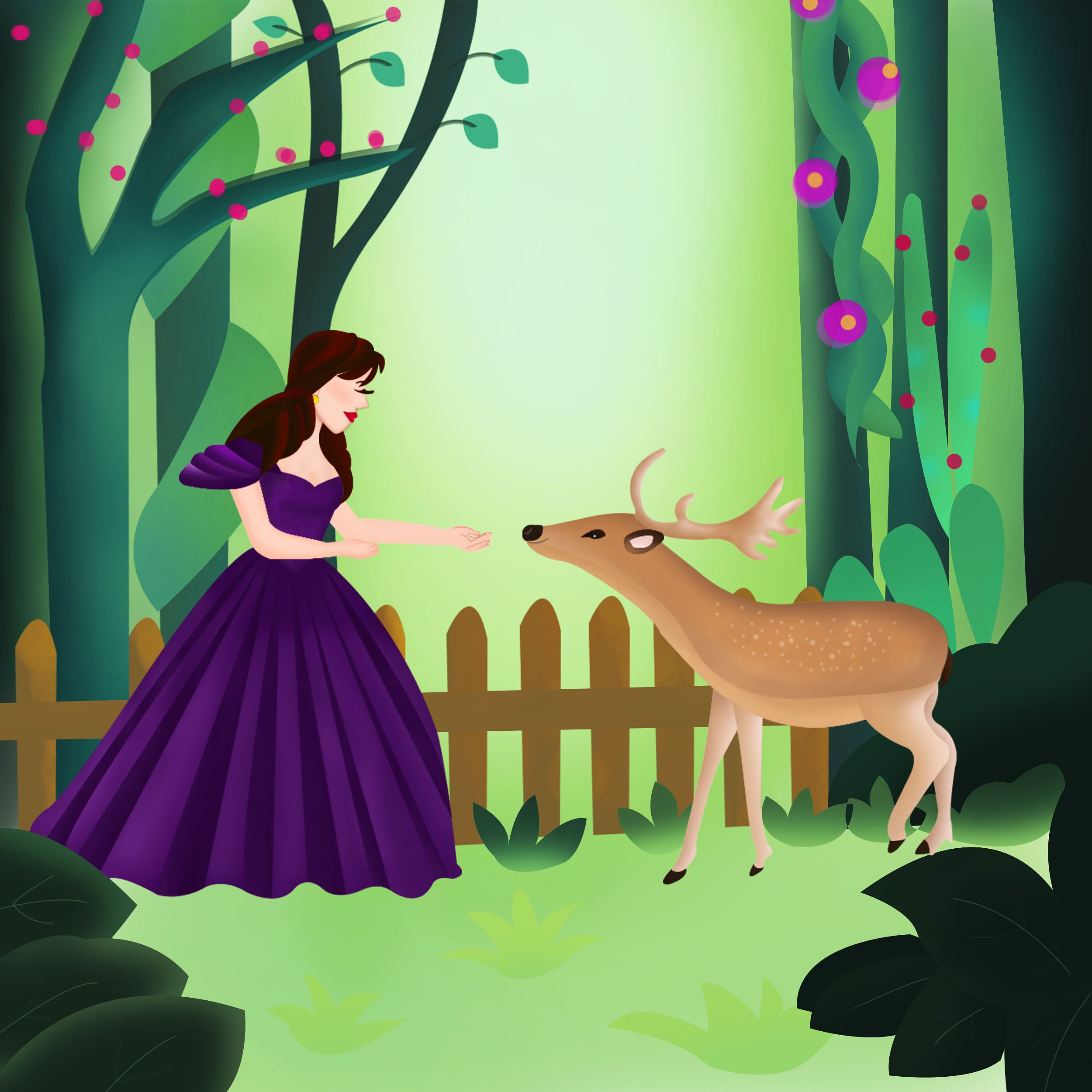 True friends by Shruti Gupta True friends in Illustration and Graphics Inspiration by Shruti Gupta