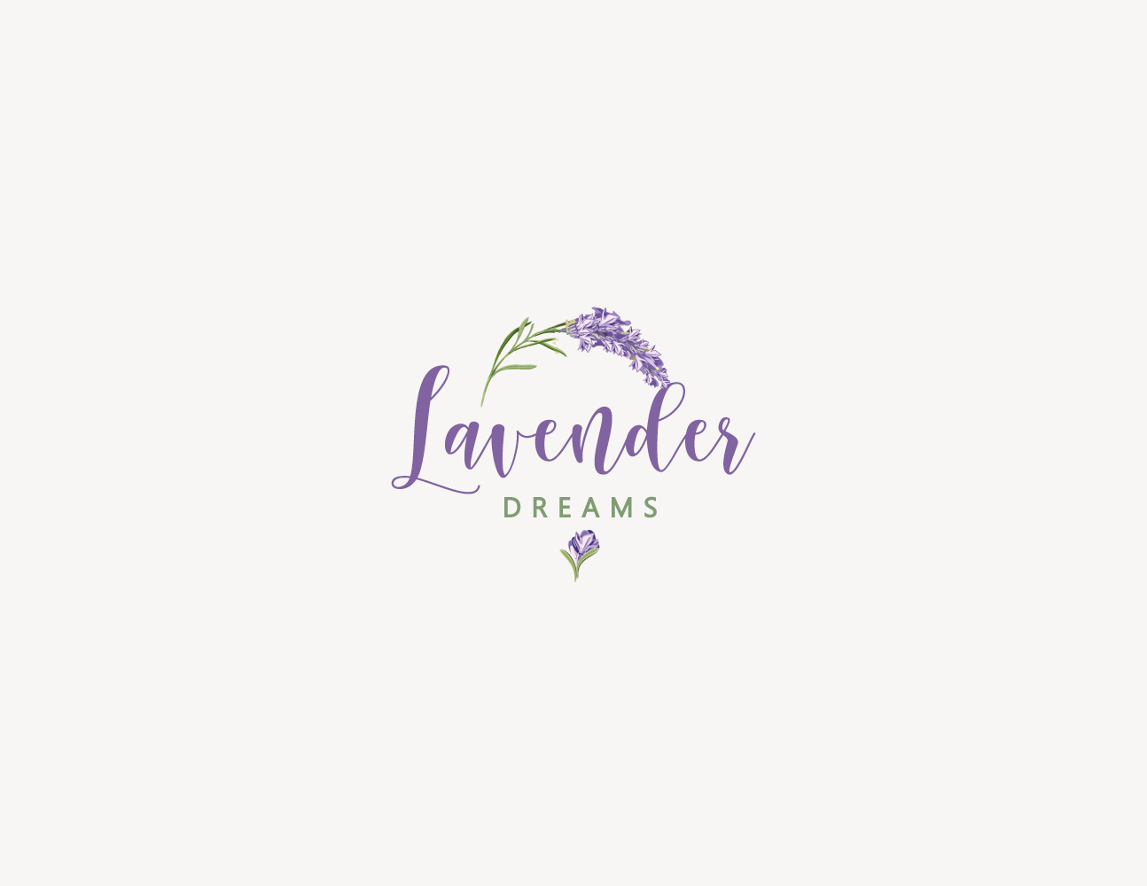 LAVANDER DREAMS by Sanja Svilar LAVANDER DREAMS in Logo Design Inspiration by Sanja Svilar