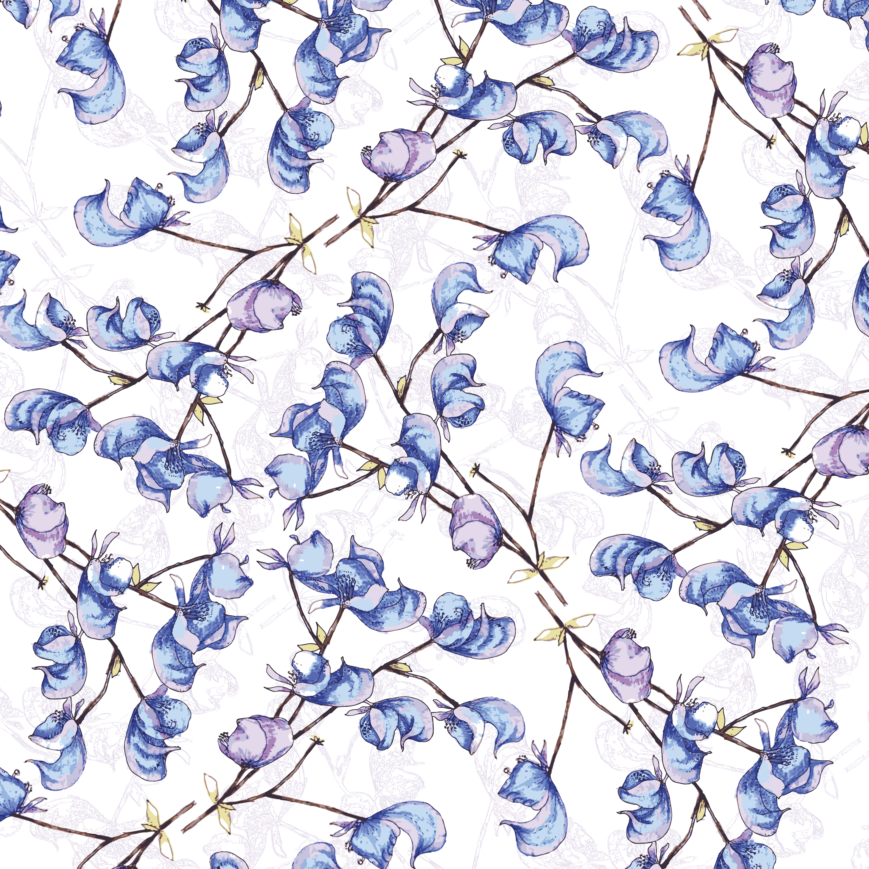 Aconitum in Illustration and Graphics Inspiration by Layyinah S