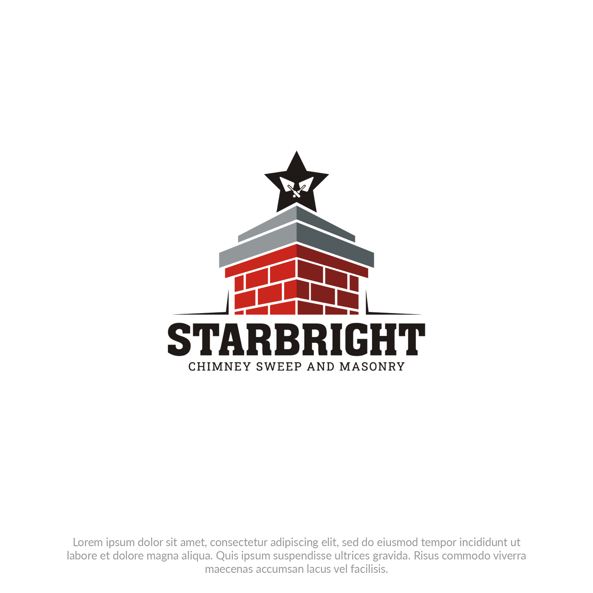 Chimney Logo by Abdullah Al Sakib Chimney Logo in Logo Design Inspiration by Abdullah Al Sakib