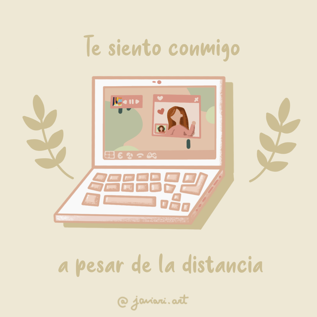 Distance in Digital Art Inspiration by Javiera Aristides