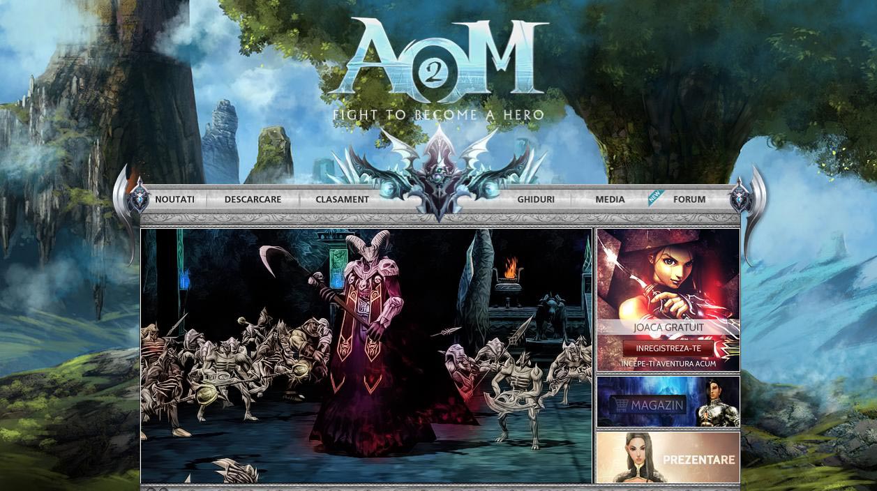 Ascension of Metin2 - Webdesign MMORPG by Bogdan Marian Ascension of Metin2 - Webdesign MMORPG in Website Design Inspiration by Bogdan Marian