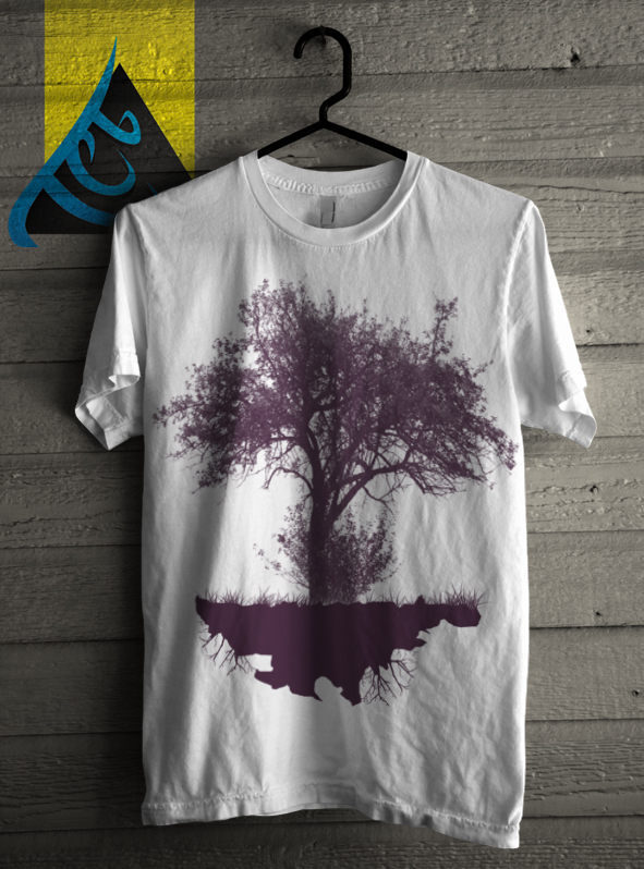 tree by Lirta tree in T-Shirt Design Inspiration by Lirta