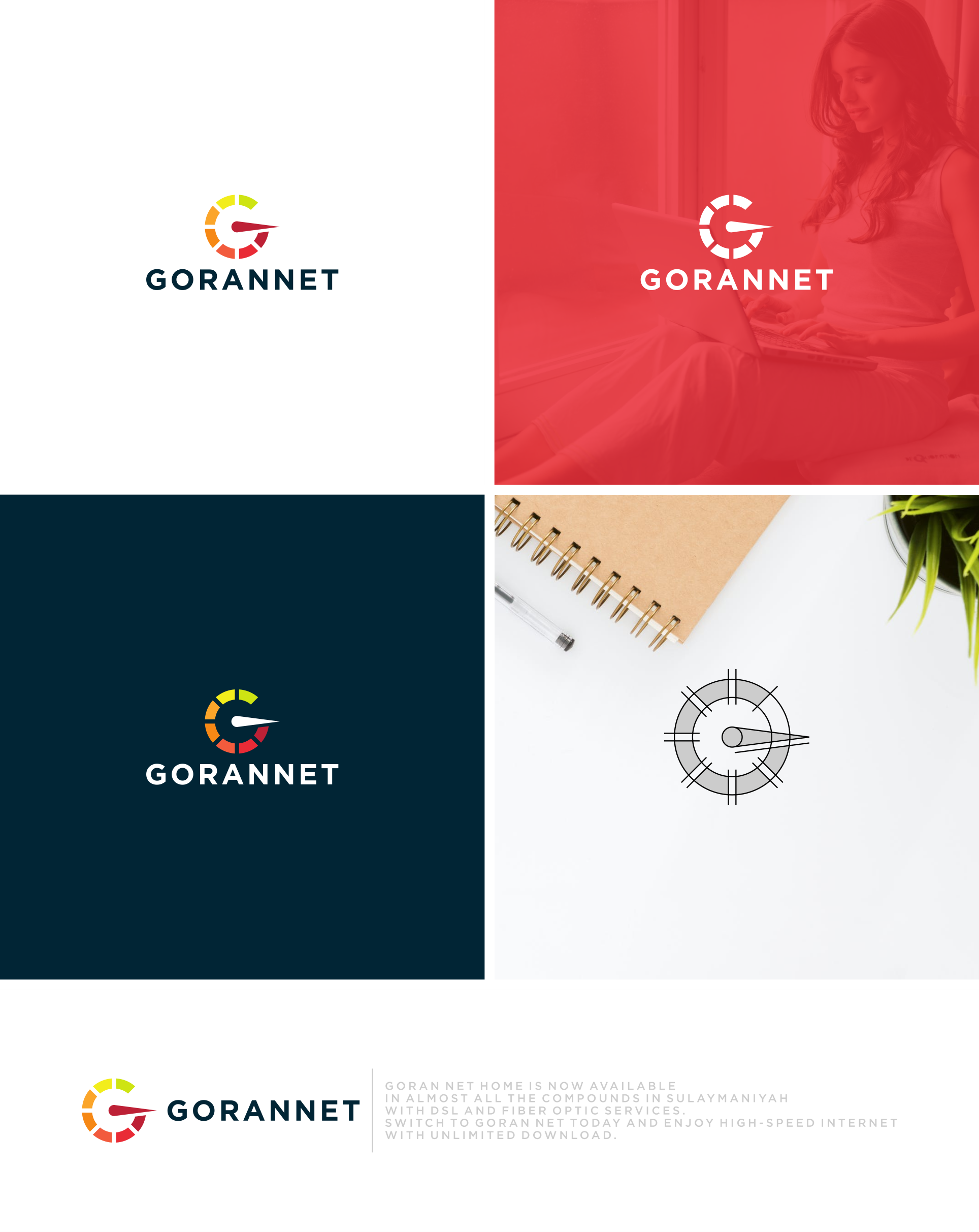 Goorannet in Logo & Brand Identity Inspiration by Artonea