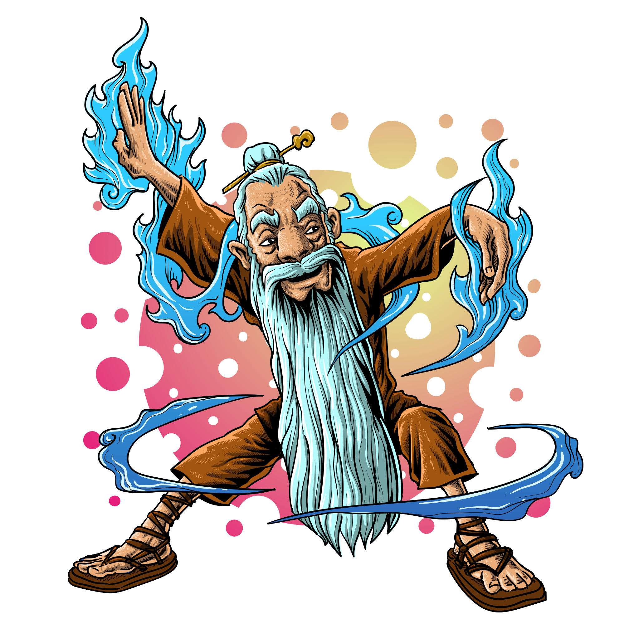 OLD KNIGHT in Illustration and Graphics Inspiration by Bondan