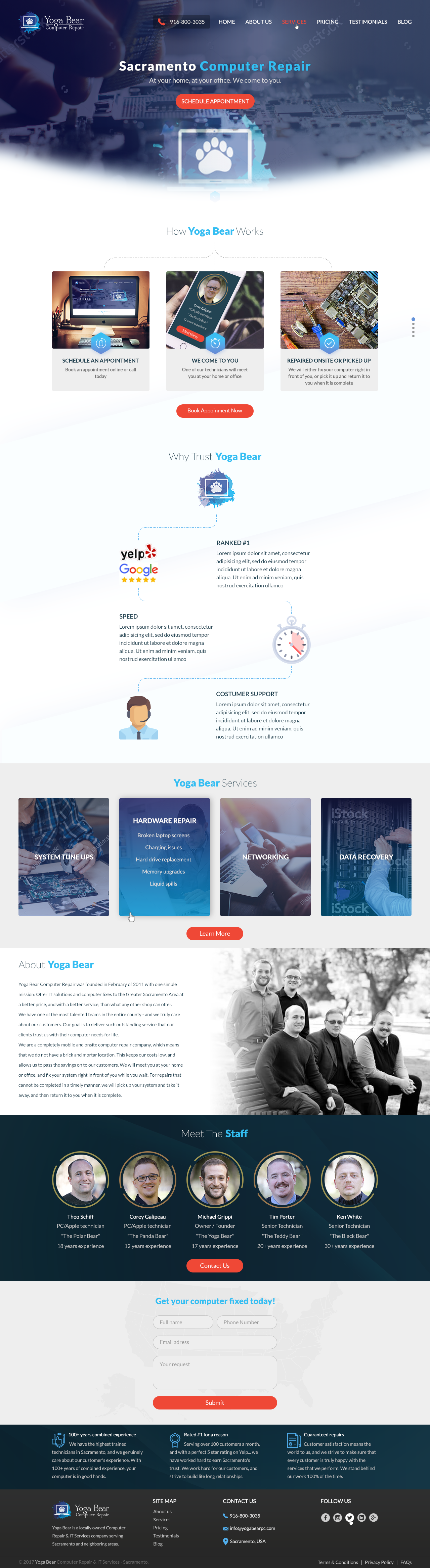 web design by A A Z web design in Photoshop Design Inspiration by A A Z