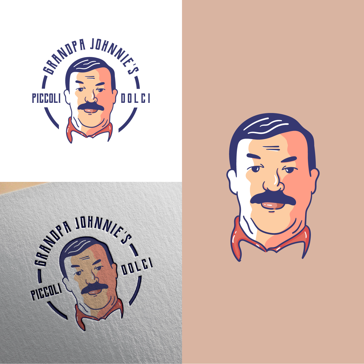 Shop logo design illustration in Logo & Brand Identity Inspiration by Gethuk_studio
