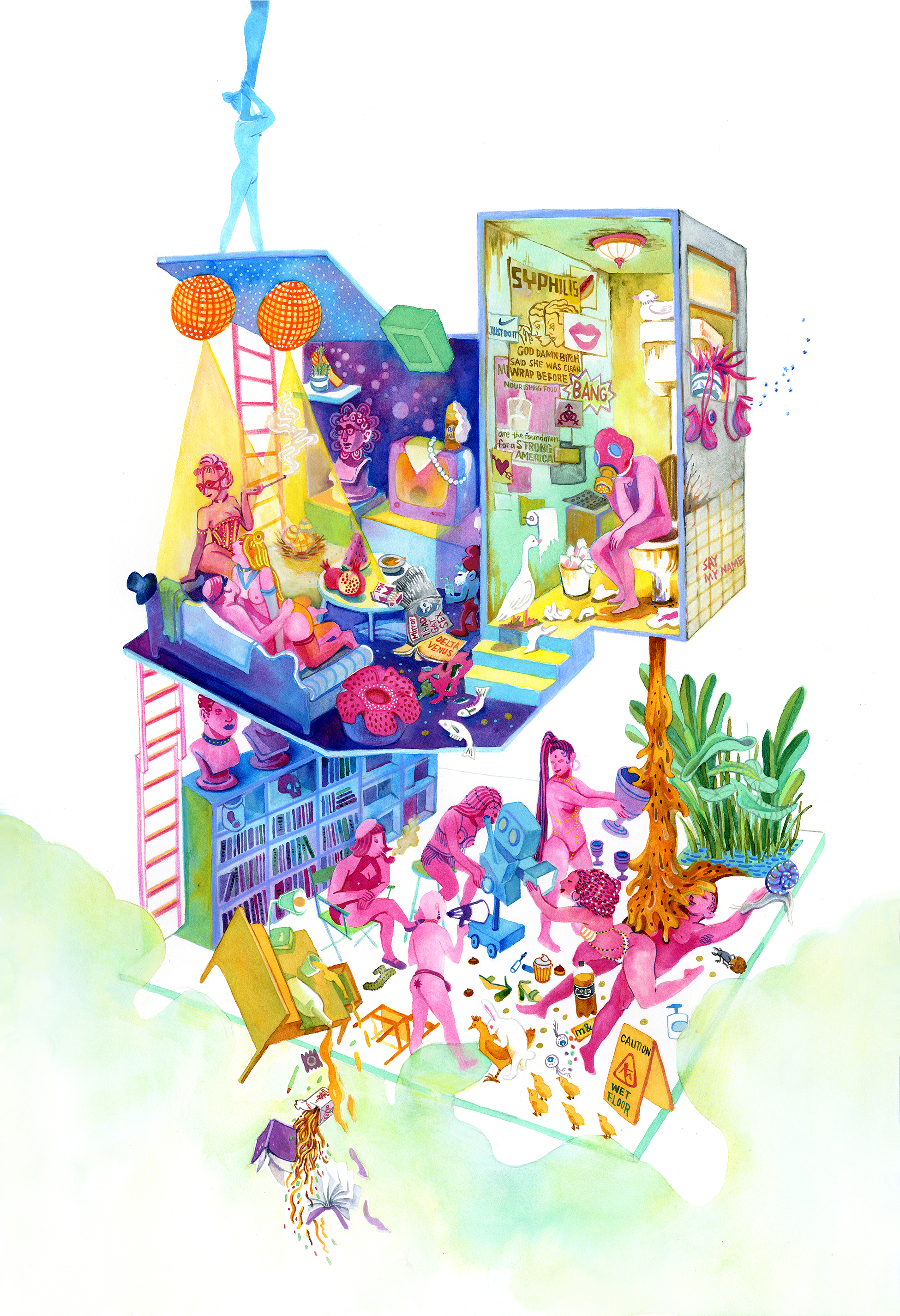 Paradise Lust 09 by Hui Ma Paradise Lust 09 in Illustration and Graphics Inspiration by Hui Ma