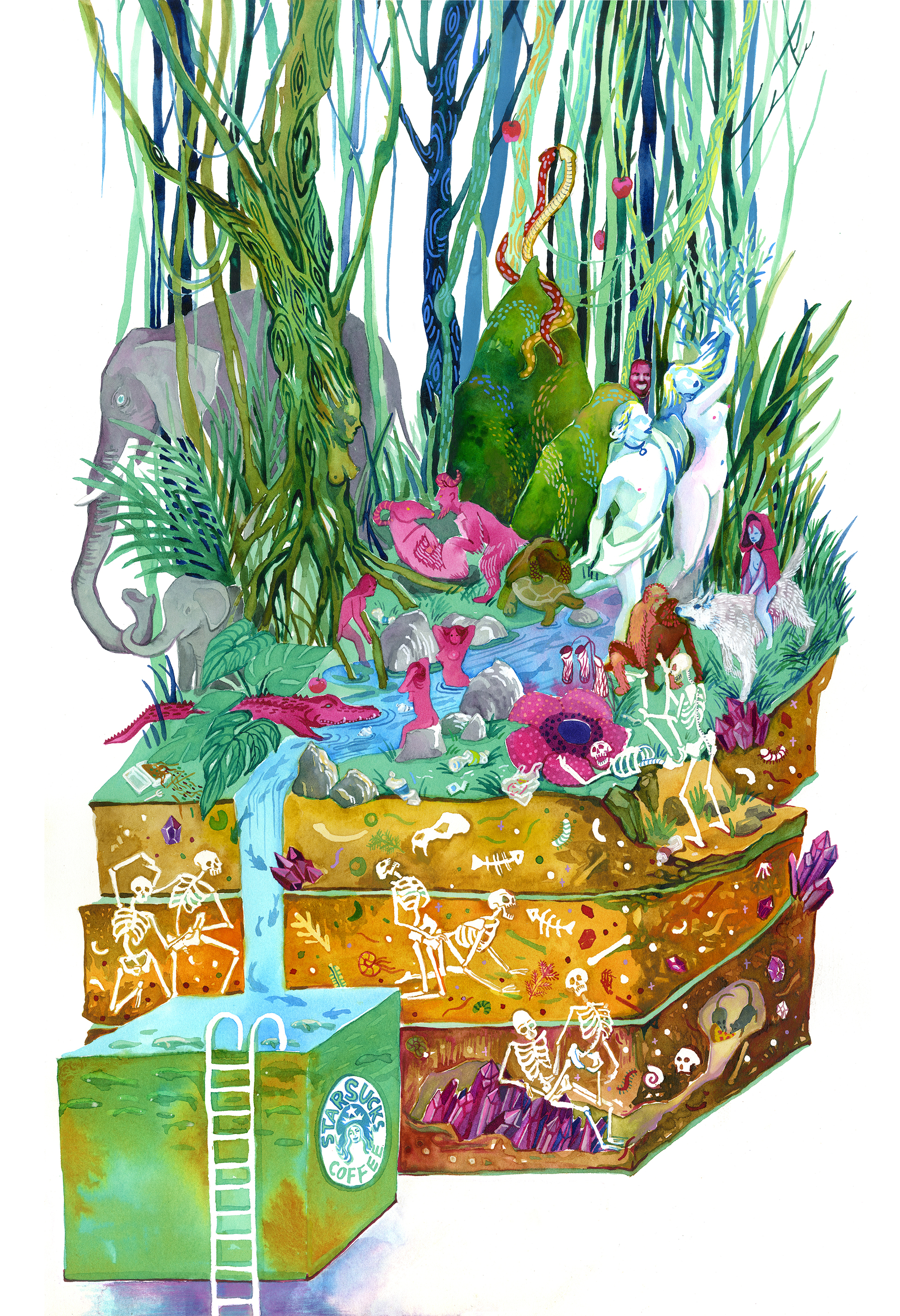 Paradise Lust 06 by Hui Ma Paradise Lust 06 in Illustration and Graphics Inspiration by Hui Ma