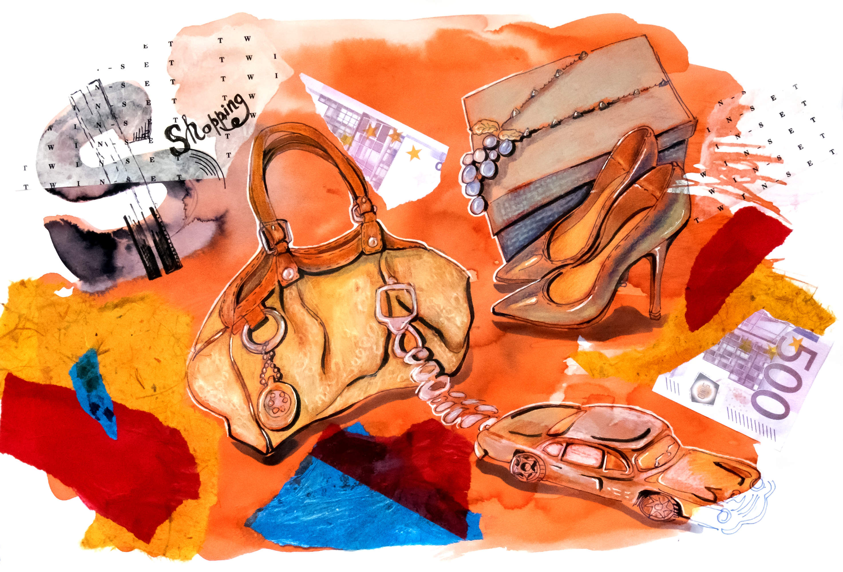 finance and crises in Illustration and Graphics Inspiration by Ariadna De Raadt
