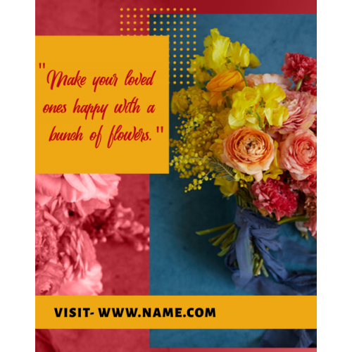 Flower shop ad