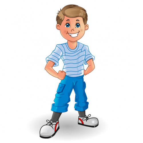 boy mascot