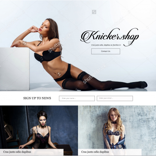 Landing page