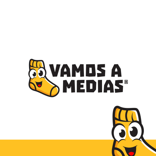 Cute Cartoon Sock Logo thumb