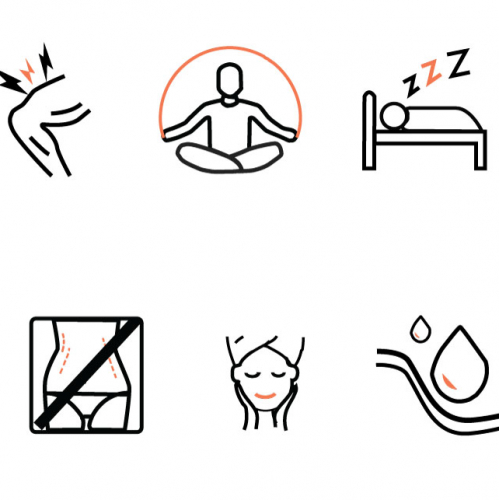 Icon design /2 (product benefits) for Flor y Amor