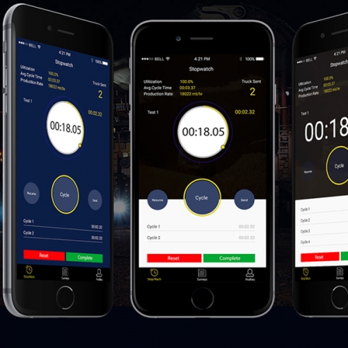 Mining Industry APP Design thumb