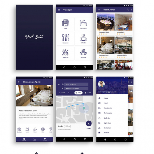 Visit Split App Prototype