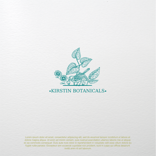 Logo for herbal shop