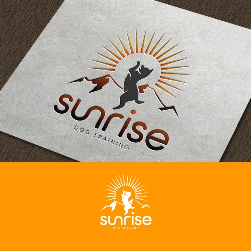 Sunrise Dog Training Logo Entry
