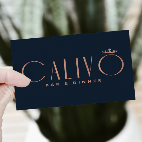 LOGO DESIGN FOR RESTAURANT CALIVO