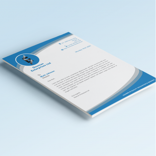 Letterhead design