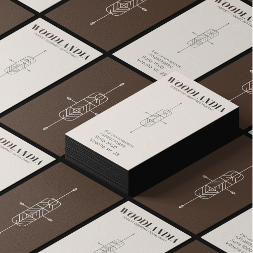 Business card design and logo