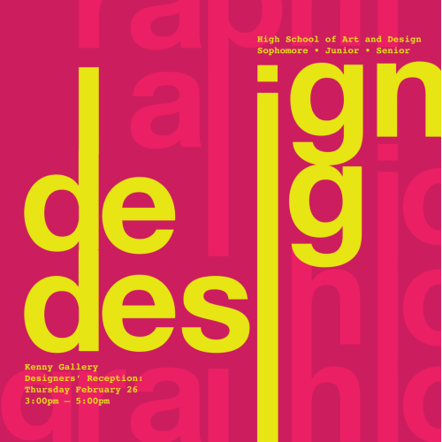 Graphic Design Exhibit - Poster Design