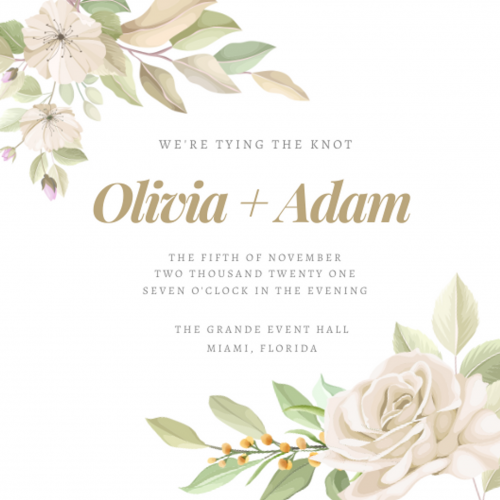 Wedding Invitation