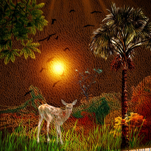 landscape , digital art, wall art