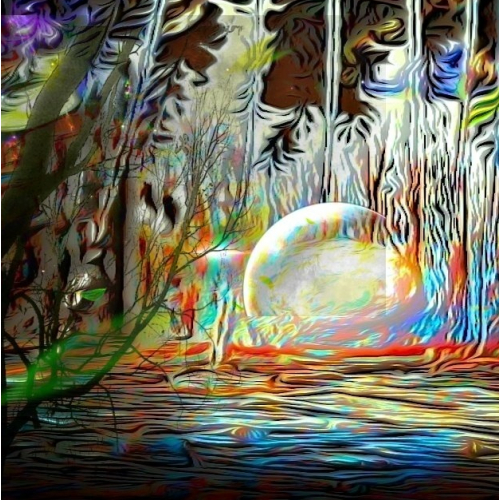 landscape , wall art , digital ,painting ,office , home