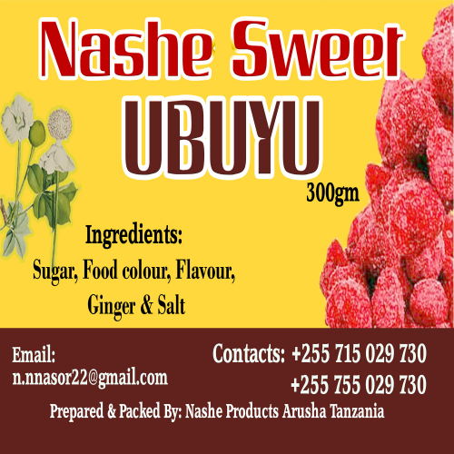 Boabab Fruit label