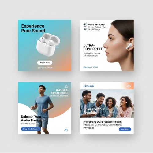 Engaging Social Media Ad Campaign – Optimized for Conve