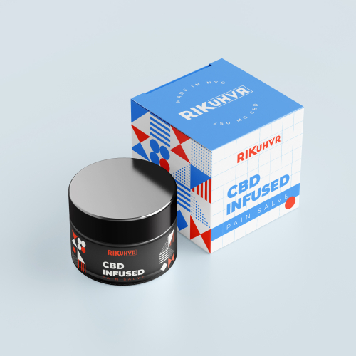 CBD Infused Product Logo and Packaging