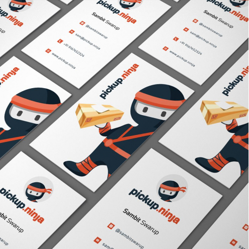 Pickup Ninja Business Card thumb