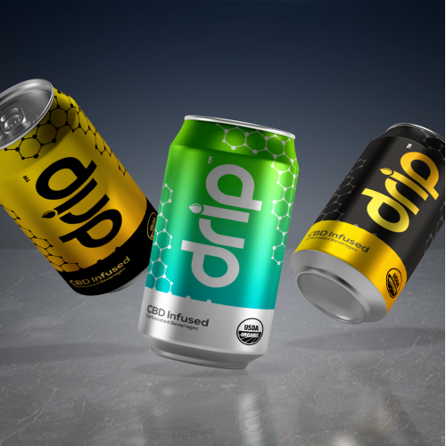 Drip Soda Can Design